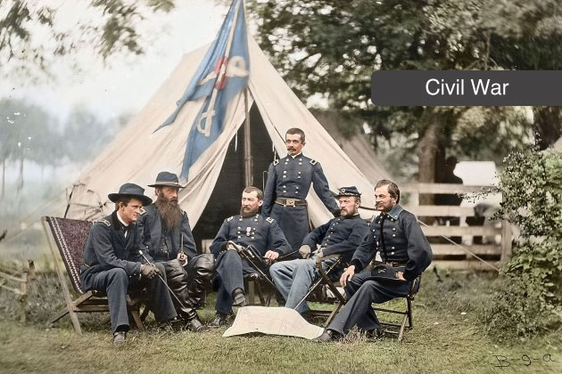 Civil War McLean Co A to M