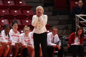 Illinois State women's basketball coach Barb Smith is rebuilding after a 2-28 season. (Photo courtesy GoRedbirds.com)