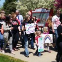 ISU students rally against racism