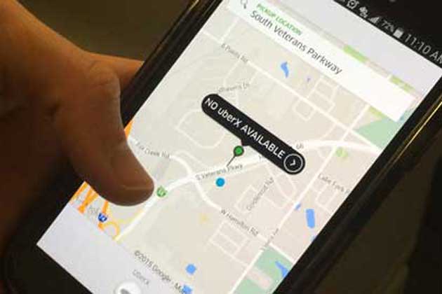 Uber app
