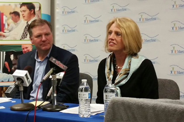 Bill Brady and Leslie Munger