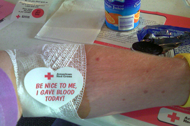 Blood donation