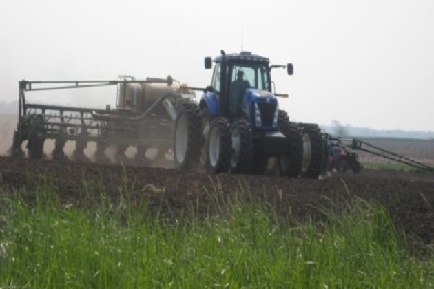 Corn planting