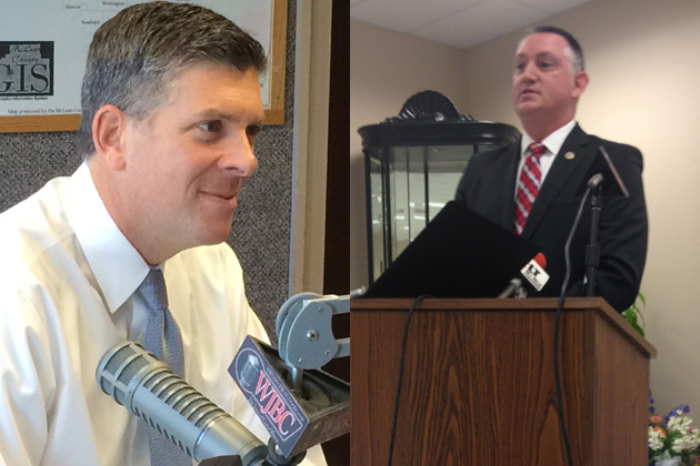Darin LaHood and Rob Mellon