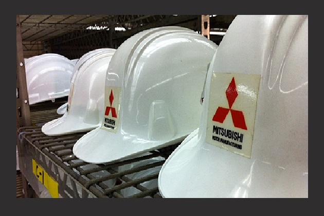 Mitsubishi hats