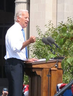 Illinois Democrats may like Vice President Joe Biden, and may even like the idea of him jumping into the presidential race. Endorsing him is another matter. (WJBC File Photo)