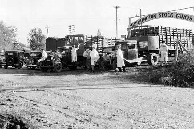 Bloomington stockyards