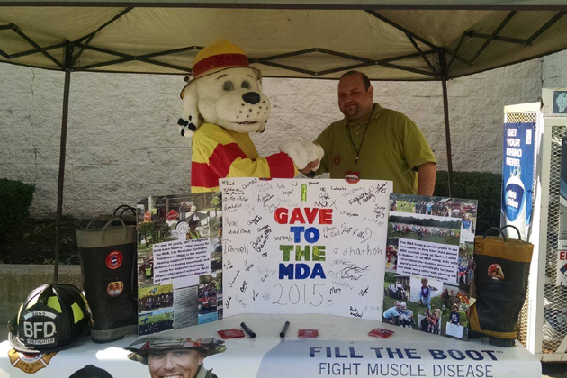 Several events were held to fill the boot for MDA. (WJBC file photo)