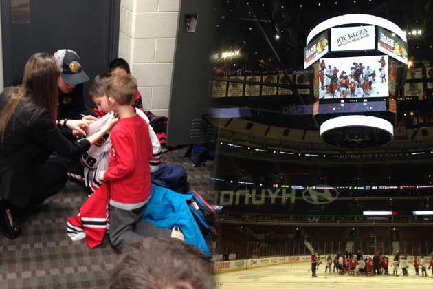 Chicago Blackhawks clinic