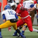 Redbirds sneak past Sycamores, remain unbeaten in MVFC play