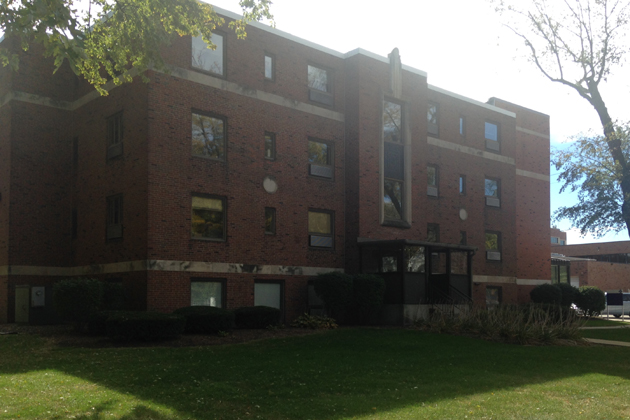 The Normal Historic Preservation Commission shot down a proposal to demolish the Mecherle Hall building at 403 W. Virgina Ave. (Photo by Joe Ragusa/WJBC)