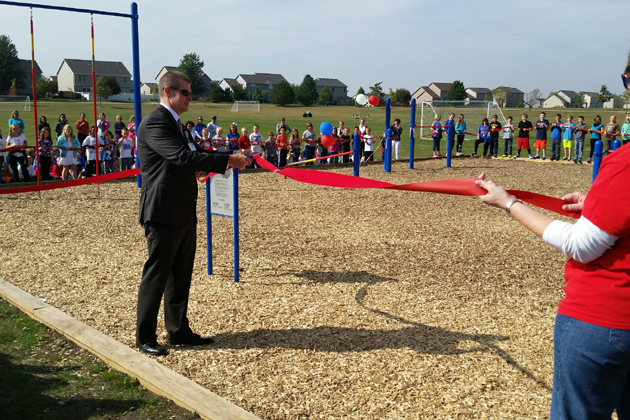 Prairieland playground equipment