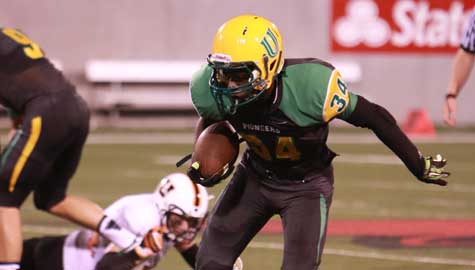 UHigh will only take on the Saints on the Gridiron one more time, based on current Schedules. (Photo Courtesy You Name It Sports)