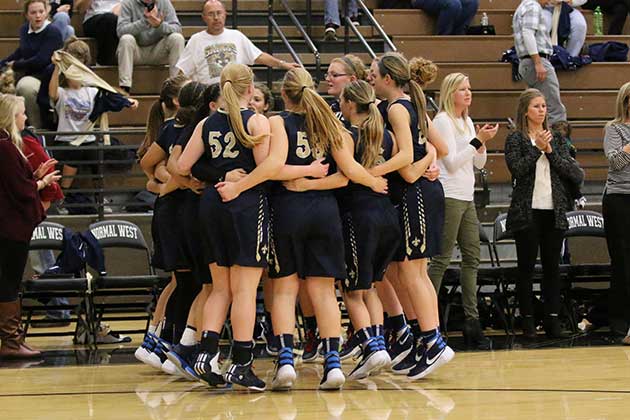 Central Catholic girls basketball