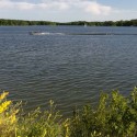 Algae treatment for Lake Bloomington and Lake Evergreen after microcystin spike