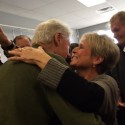 Bloomington woman cheers Iowa win for childhood friend Clinton