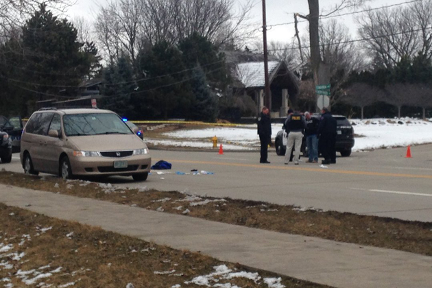 Police on scene