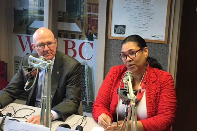 Greg Simpson and Doris Houston