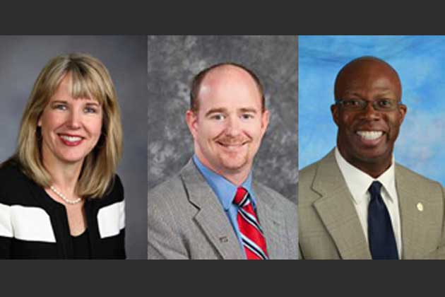 Lori Reesor, Eric Arneson, Levester Johnson