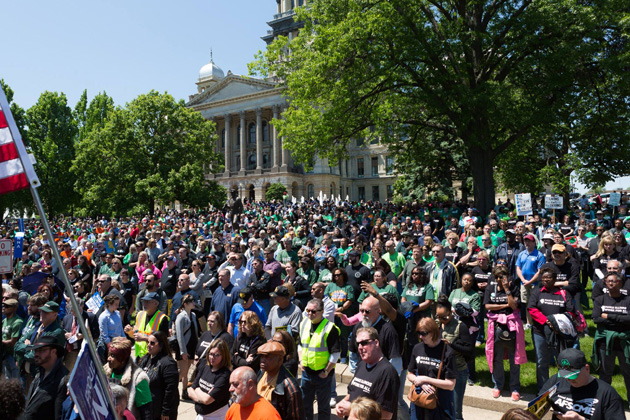 AFSCME rally