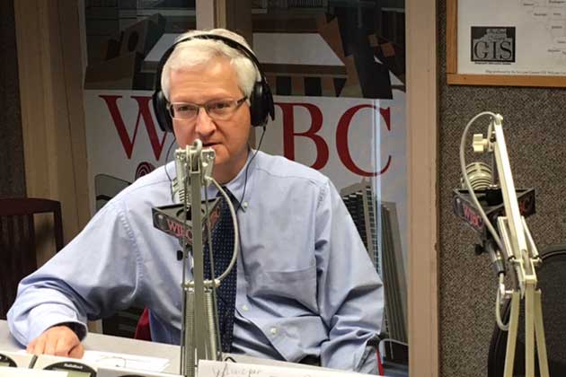 Dr. Greg Ekdale of Heartland Pet Hospital and Wellness Center says dog flu is spreading and pets should be vaccinated. (WJBC file photo)