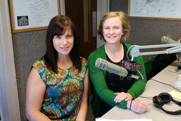 Leslie Romagnoli and Jennifer Brown