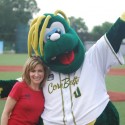 Olympian Shannon Miller visits Corn Crib