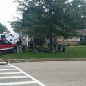 Fire crews contain fire on South Blair Drive in Normal