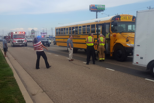 School bus crash