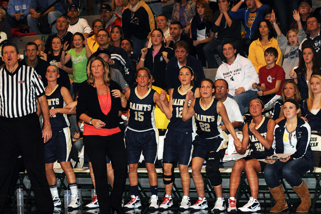Central Catholic girls basketball coach Debby Coffman returns for a 19th season. (WJBC file photo)