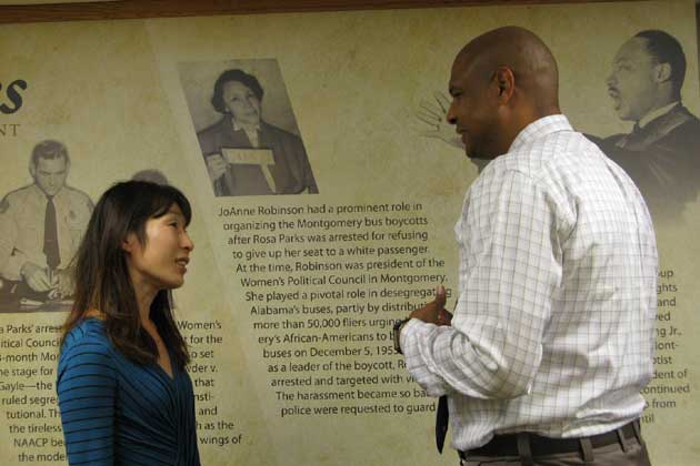 Rosa Parks mural