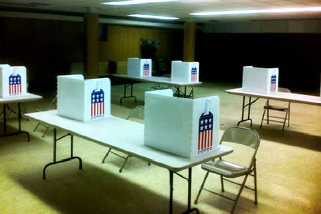 Voting booth